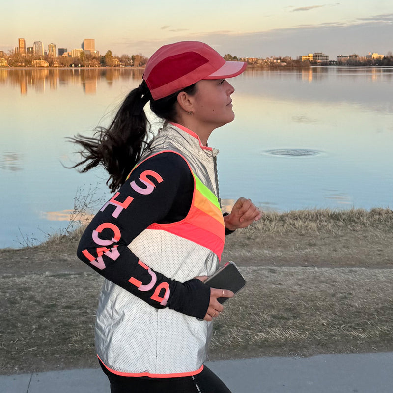 Scarlett | Grey reflective