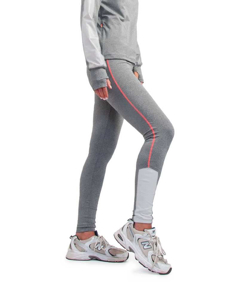 Brooke leggings with reflective panels GOFLUO - Main Image