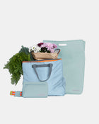the "blue bike bags" set