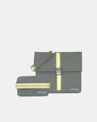 the "grey handlebar-to-desk" set