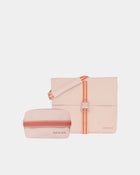 the "pink handlebar-to-desk" set
