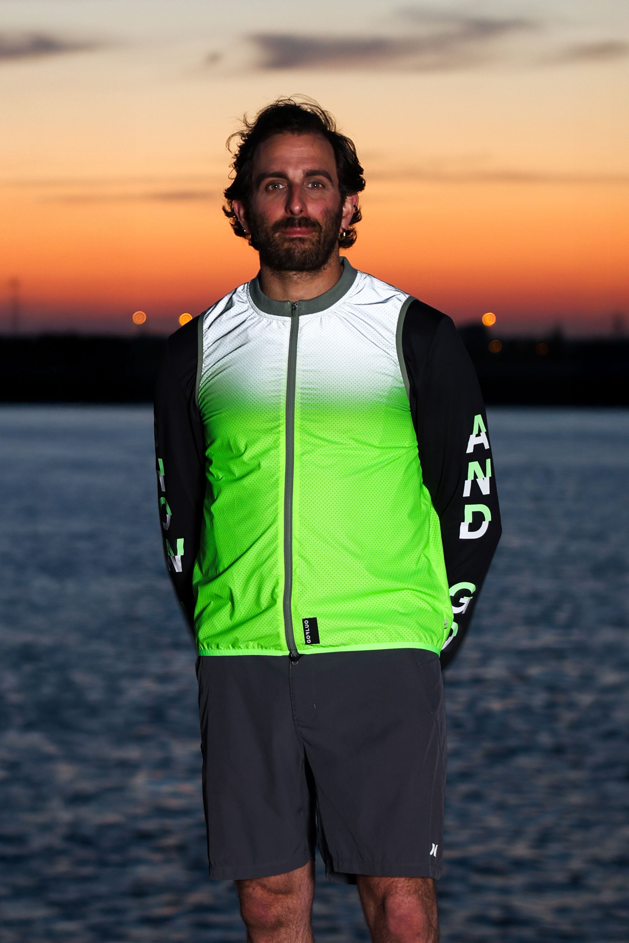Andreas | Green reflective