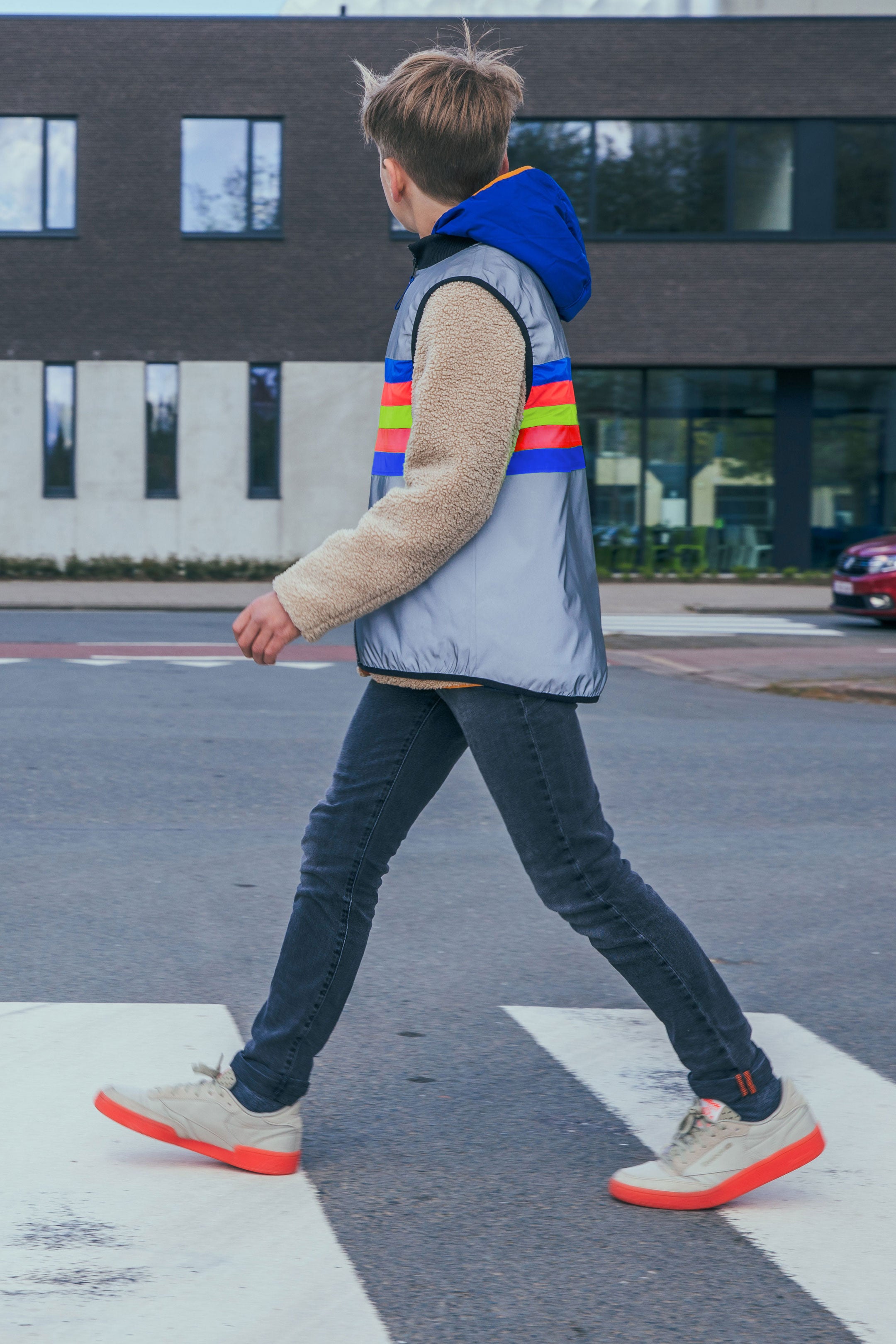 Jerome | Grey reflective