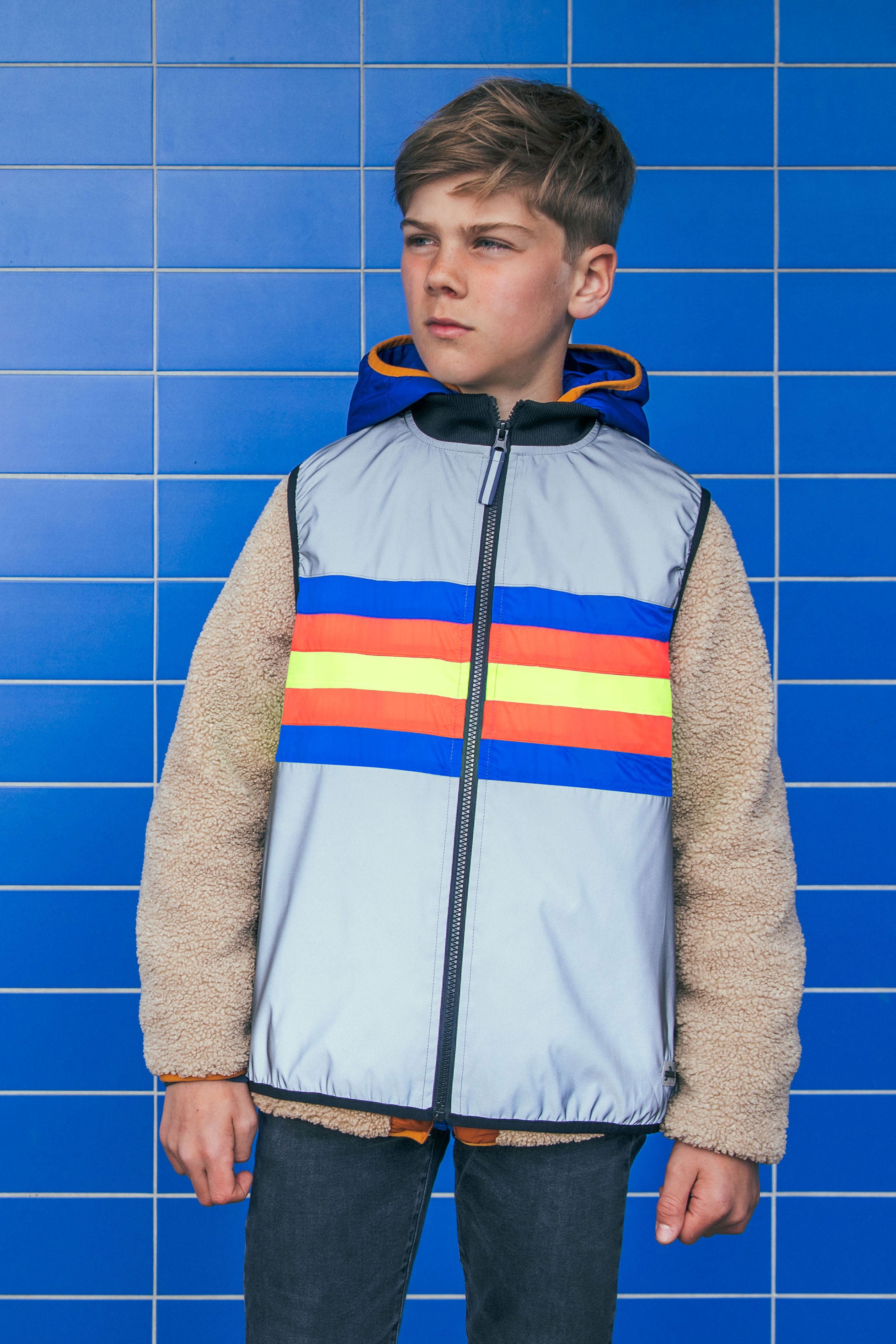 Jerome | Grey reflective