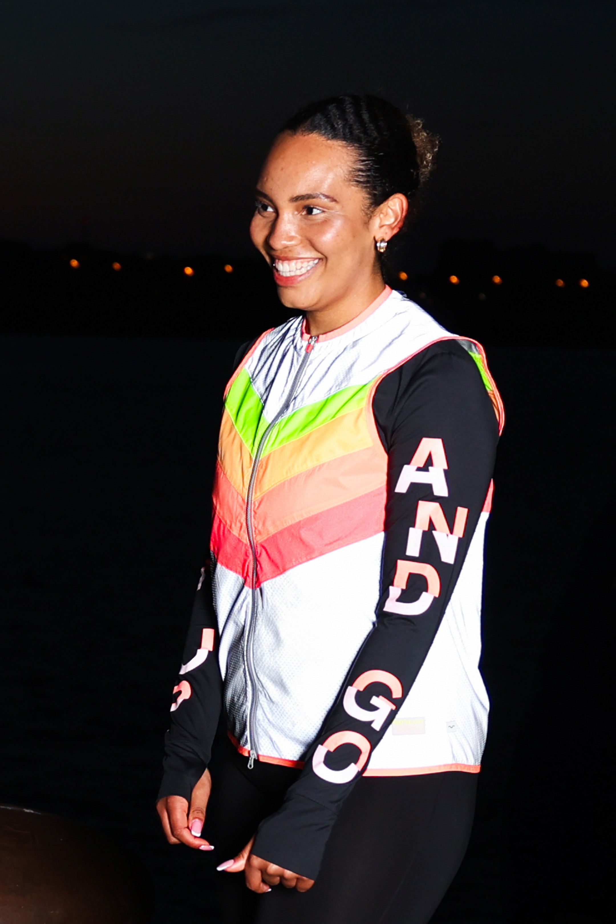 Scarlett | Grey reflective