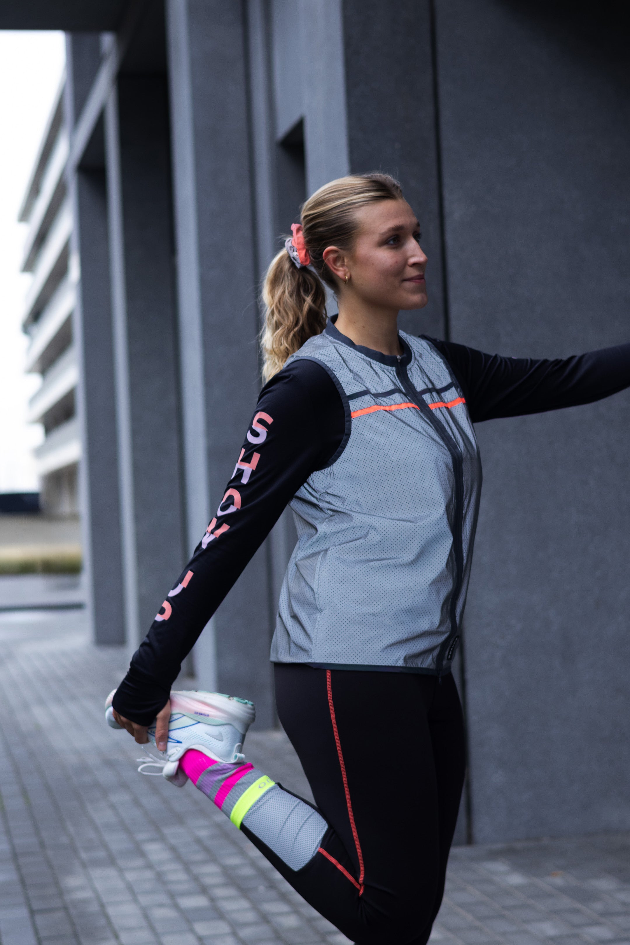 Scrunchie | Coral reflective