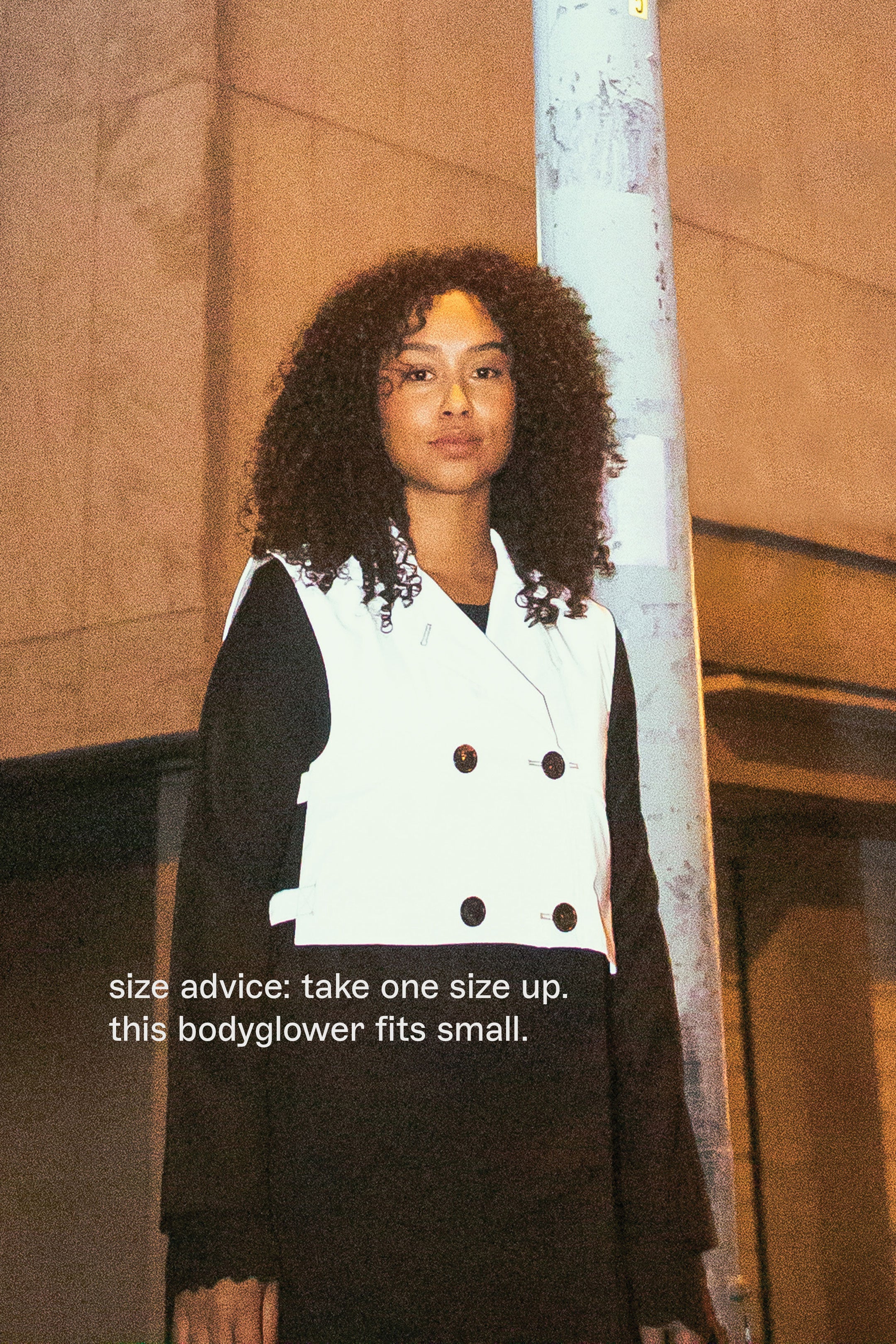 Trench | Beige reflective