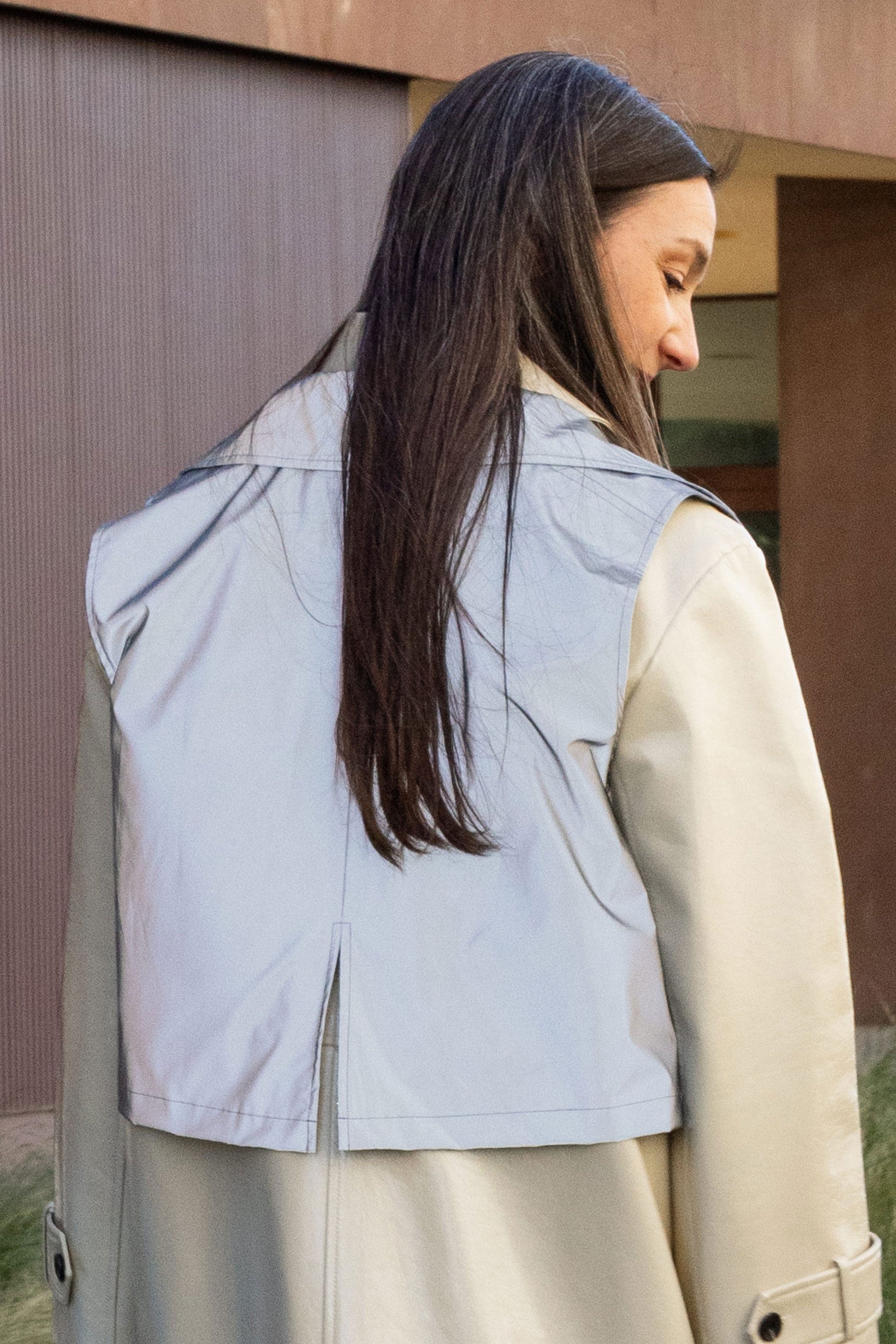 Trench 2.0 | Grey reflective