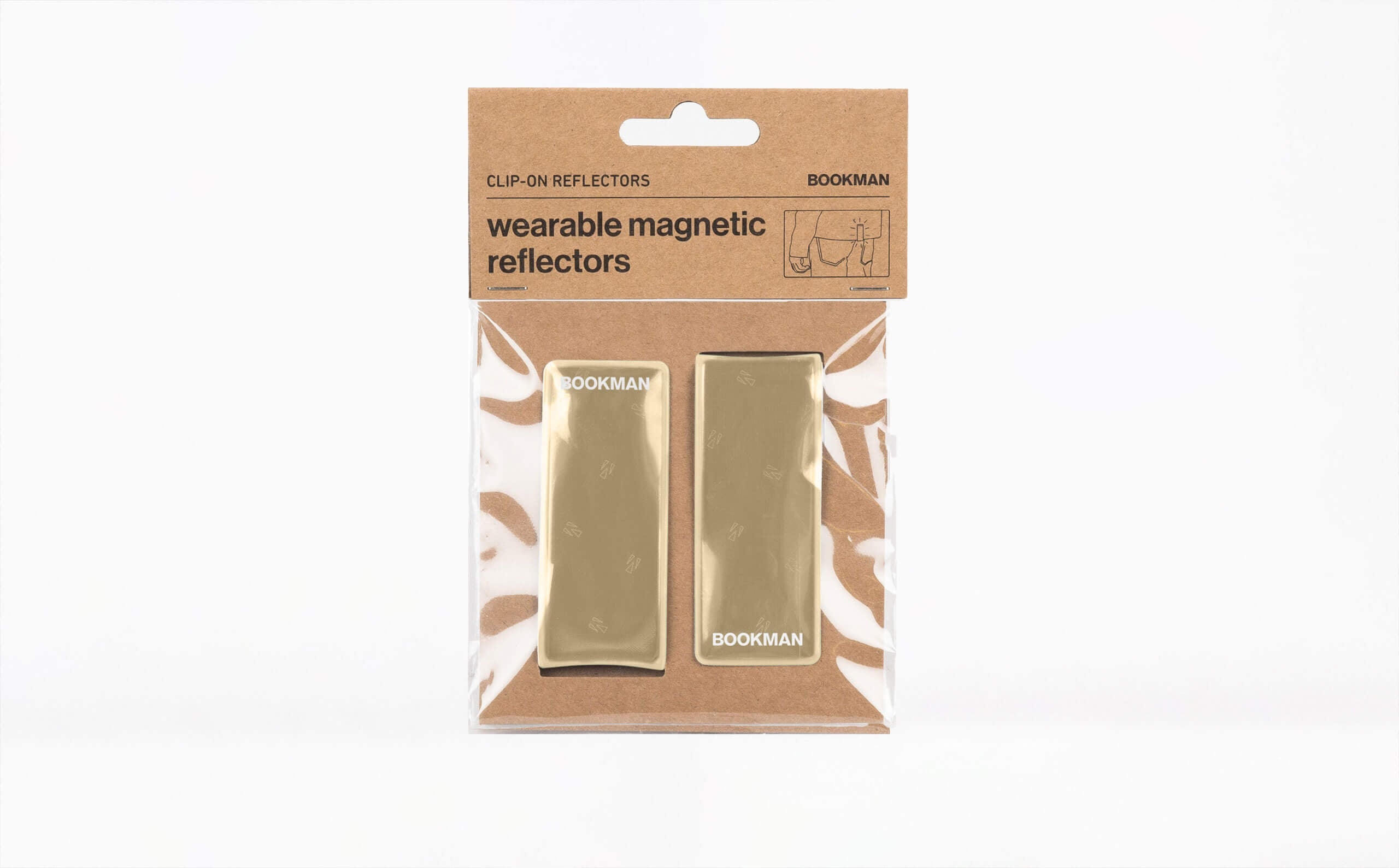 Clip-on Reflectors | Beige